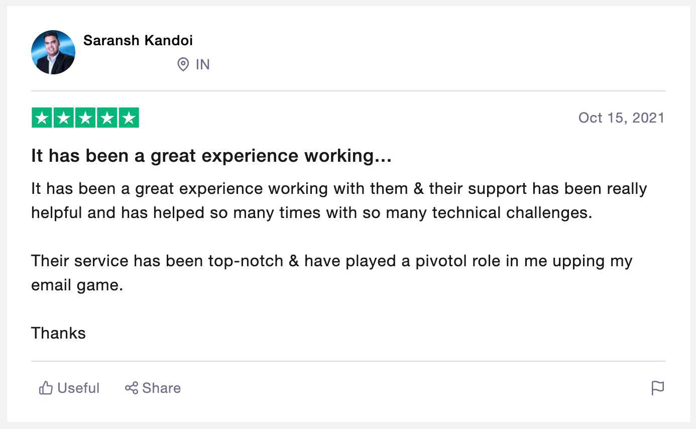 ipwarmup.com trustpilot-review-saransh-kandoi